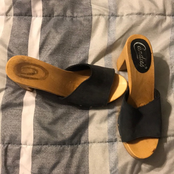 candies slip on heels